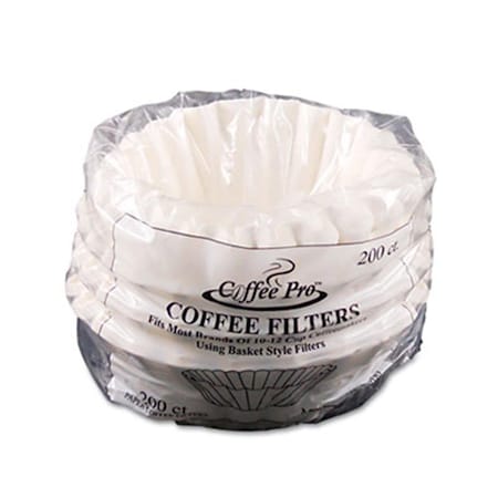 Coffee Pro DDI 933143 CoffeePro Coffee Filters 10-12 Cups, 200PK CO31247